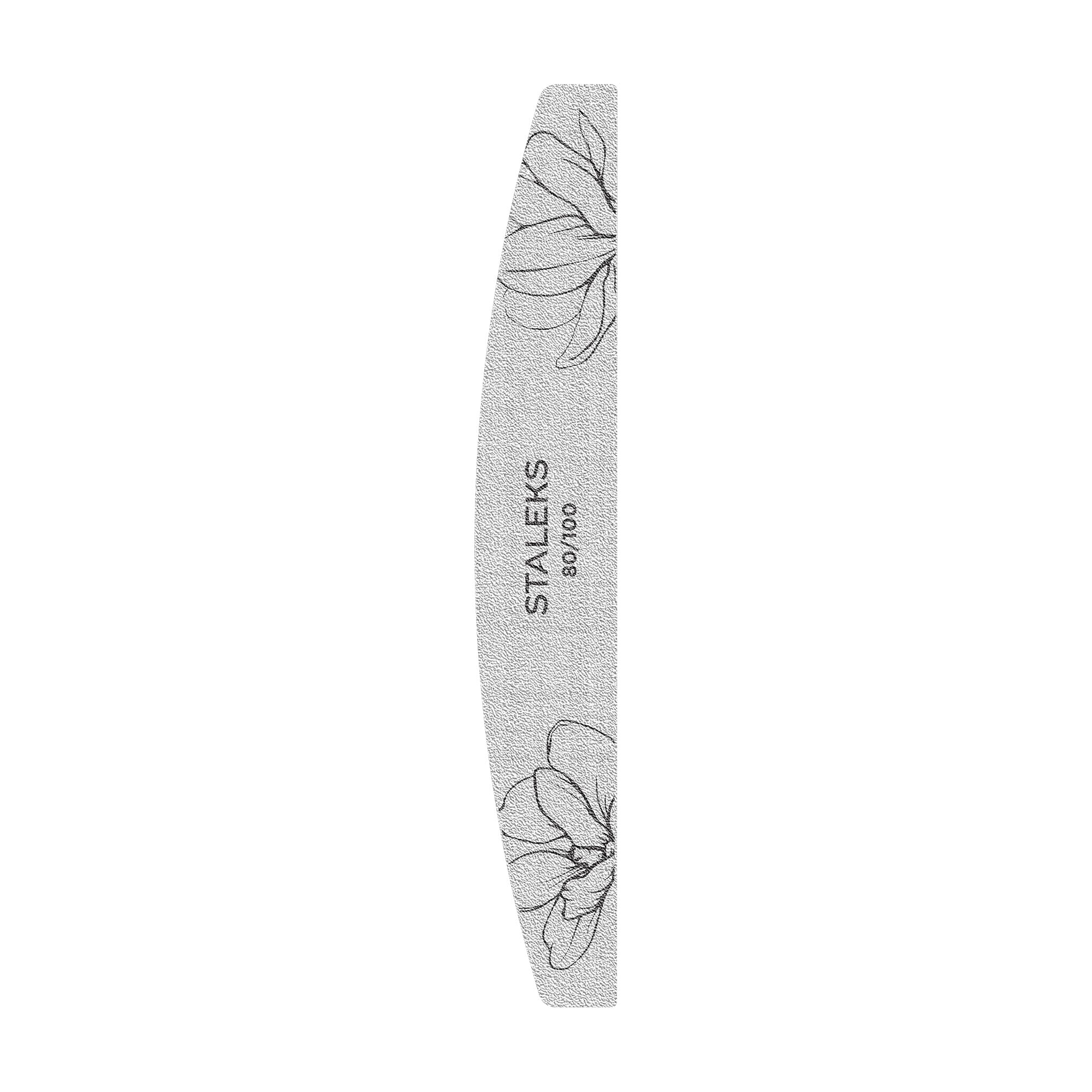 Пилка для нігтів Staleks PRO Expert Mineral Nail File Expert 40, 80/100 грит, 25 шт (NFE-40-80/100-25)